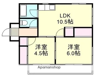 シエル神田【3階】の間取り