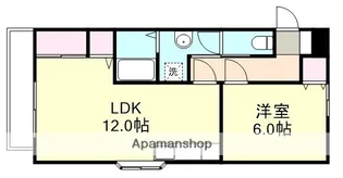 サンルミエール【1階】の間取り