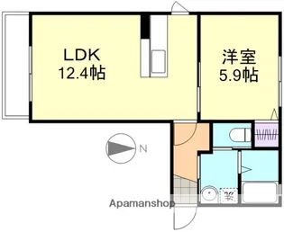 グロリオーサ【2階】の間取り