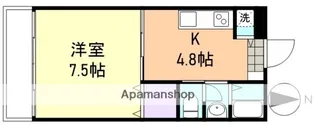 ポローニア西阿知【2階】の間取り