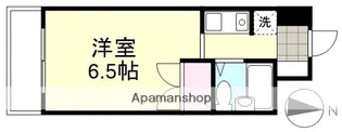 アルカディア倉敷【4階】の間取り