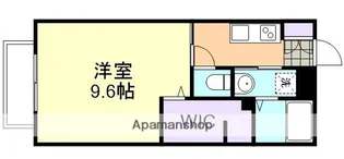 コーポワイスリー A【2階】の間取り