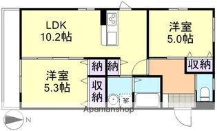 ルミエール【2階】の間取り