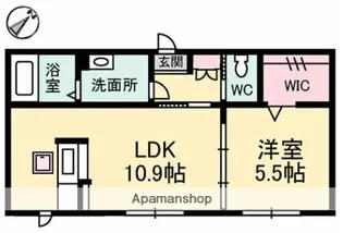 エクラシエ 【1階】の間取り