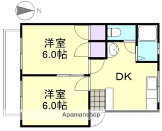 トゥインクル88【2階】の間取り