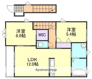 ソレッジャード B棟【2階】の間取り