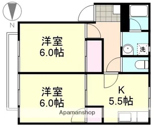 星の郷 A(アクエリアス)【1階】の間取り