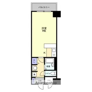 グレースタワー【4階】の間取り