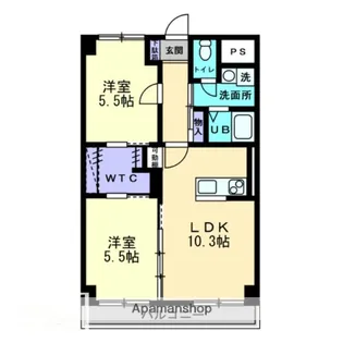 グレースタワー【11階】の間取り
