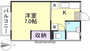 アルパーク21【2階】の間取り