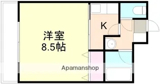 ラピス中庄駅前【3階】の間取り