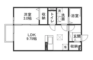 グランモア・浅沼【1階】の間取り