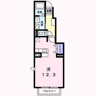 グリーンビレッジA棟【1階】の間取り