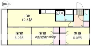 パインツリーF【1階】の間取り