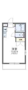 レオパレス大高A【2階】の間取り