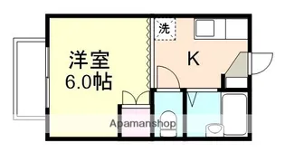エクセレントハイム95【2階】の間取り