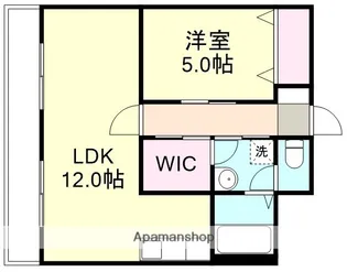 エストレーラ倉敷【7階】の間取り
