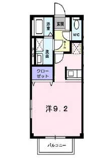 レグルス早島【102号室】の間取り