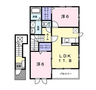 Famille C【2階】の間取り