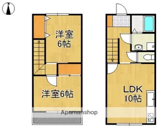メゾン八王子【1階】の間取り