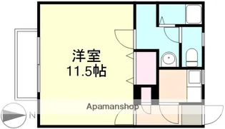 アドホックB【2階】の間取り