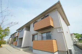 メゾンパレット西阿知【1階】の外観