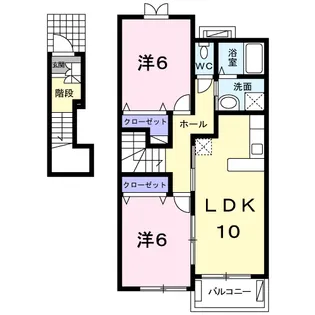 フローレンス2005【2階】の間取り
