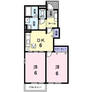 フローレンス2005【1階】の間取り