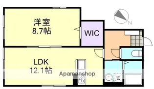 ルネス神田Ⅰ【1階】の間取り