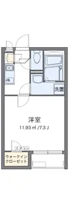 クレイノ沖【1階】の間取り