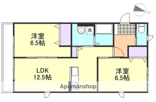 グレーシア【1階】の間取り