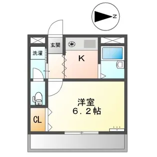 メゾンあさひ【1階】の間取り