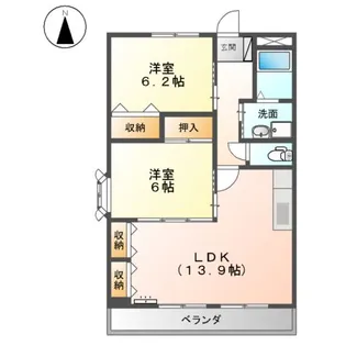 アールグレイ【3階】の間取り