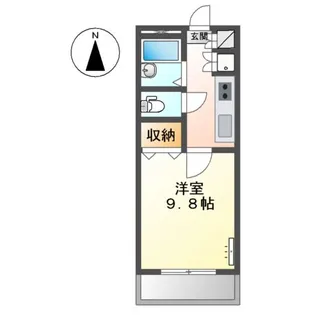 エトワールハイツ【2階】の間取り
