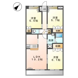 メルヴェイユ【2階】の間取り