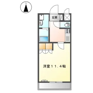 アメニティーハイツ Y【2階】の間取り