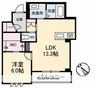 アルネスト【2階】の間取り