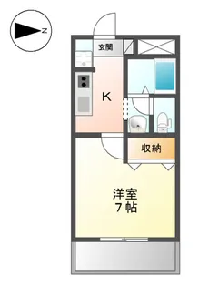 ラピス メドゥ−【2階】の間取り