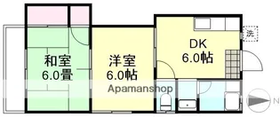 岡山県倉敷市玉島2丁目【アパート】の間取り