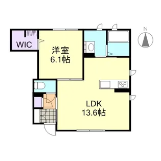 ウェランガ B棟【1階】の間取り