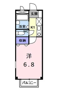 ルミエール【2階】の間取り
