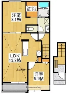 ベイコート マビ【2階】の間取り