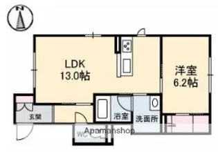 ピゴラーレⅡ【1階】の間取り