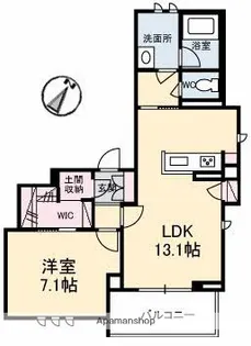 HALE MA’UMA’U【3階】の間取り