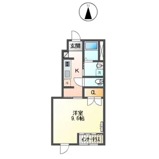 SHINOGOZE HOUSE【1階】の間取り