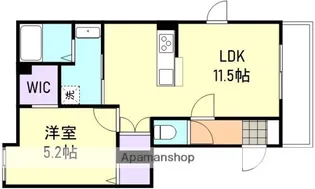 TERRAHOME TAMASHIMA【1階】の間取り