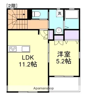 Re-Life沖【2階】の間取り