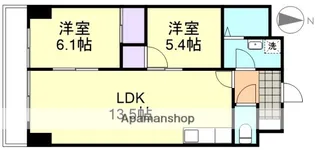 セントエルモ里庄【6階】の間取り
