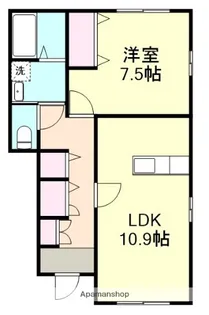 ラグドールA【1階】の間取り