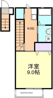 NALSAS【2階】の間取り